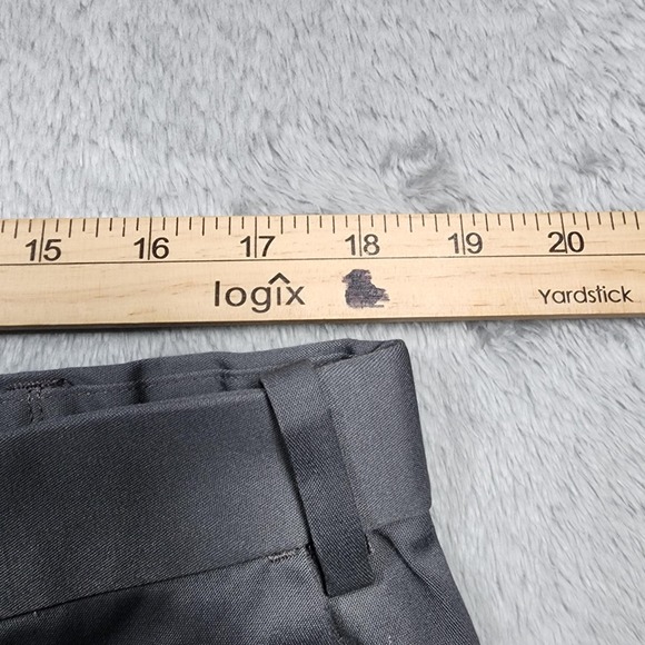 Perry Ellis Portfolio Pants Mens 36x34 Gray Premium Flex‎ Twill Dress Slacks - Picture 5 of 10